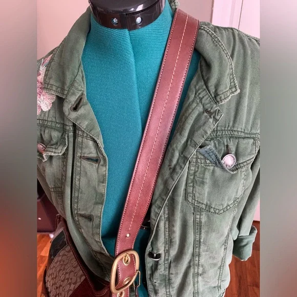 COACH Vintage Holiday patchwork Bleeker limited crossbody bag 11356 - Picture 8 of 16